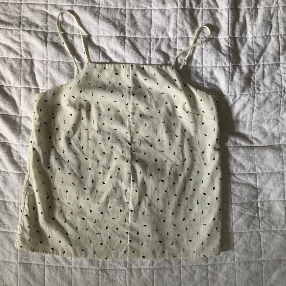 White tank blouse